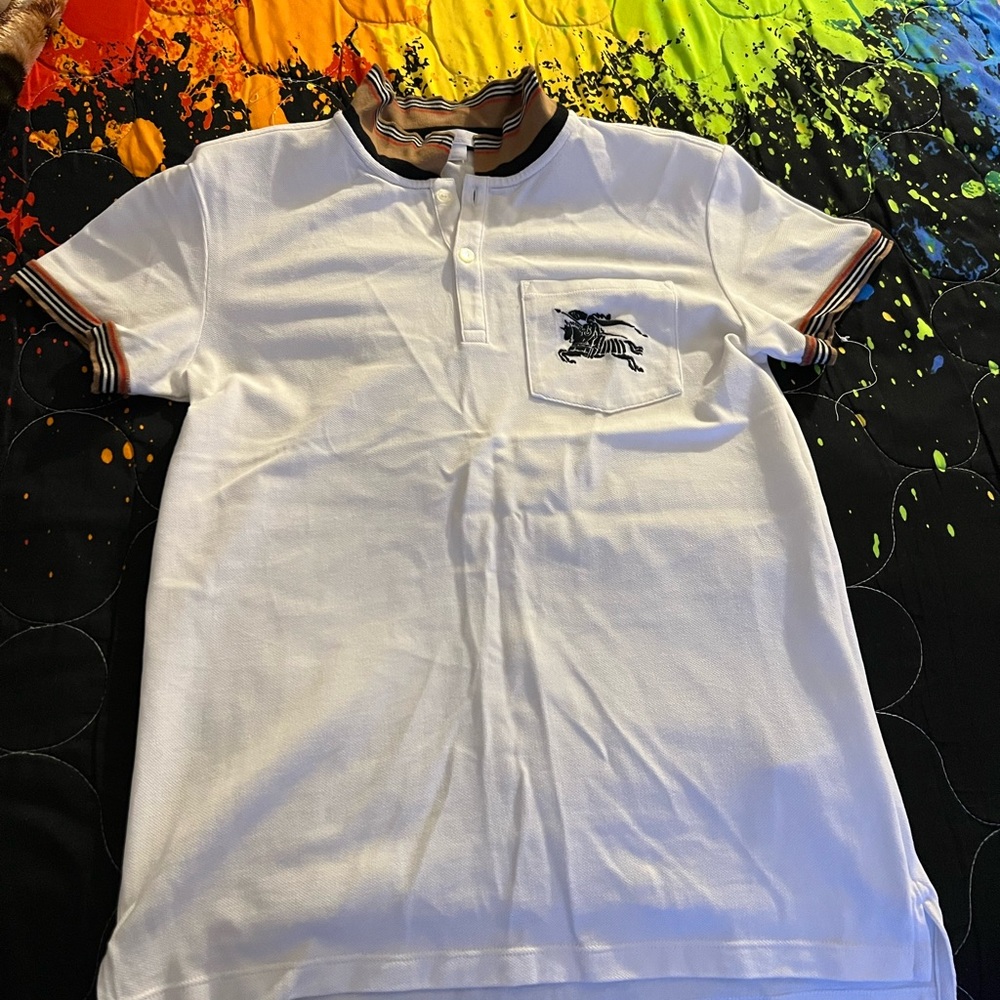 Big Boy’s Burberry Polo Shirt!